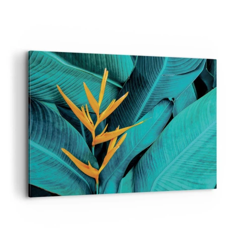 Canvastavla - Bild på duk - Edens blomma - 100x70 cm