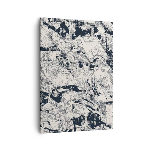 Canvastavla - Bild på duk - Motsatsernas interpenetration - 50x70 cm