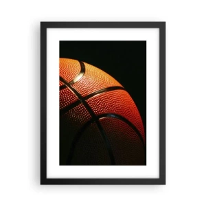 Affisch i svart ram - Vacker som planeten - 30x40 cm