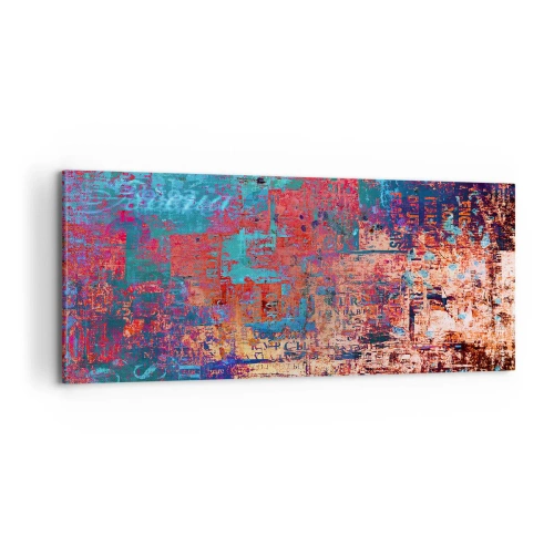 Canvastavla - Bild på duk - Minne och icke-minne - 100x40 cm