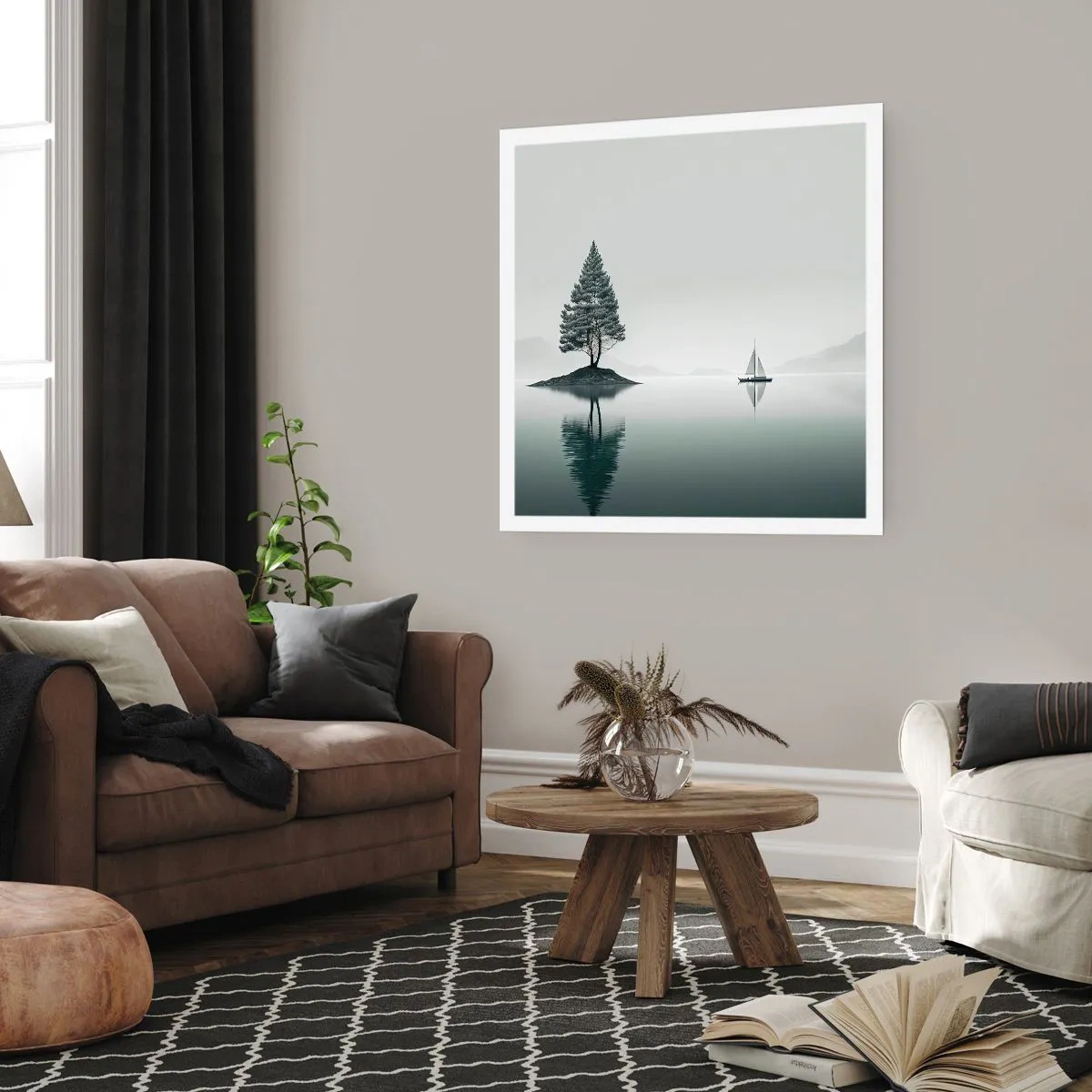 Affisch - En dröm - 60x60 cm
