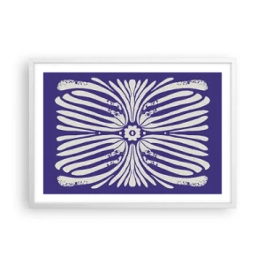 Affisch i vit ram - Etnisk inspiration - 70x50 cm