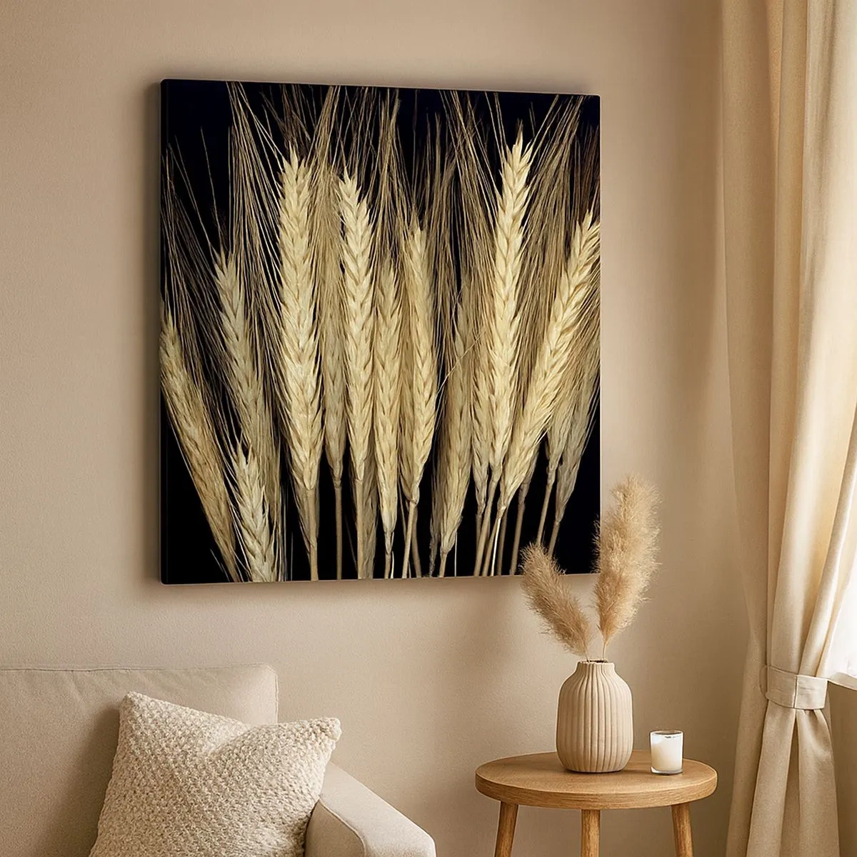 Canvastavla - Bild på duk - Rustik magi - 30x30 cm