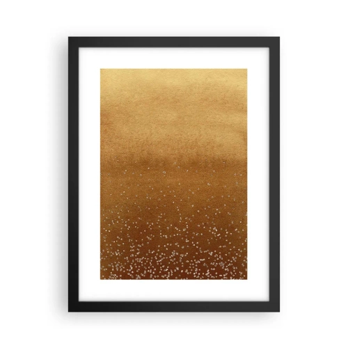 Affisch i svart ram - Ljusets födsel - 30x40 cm