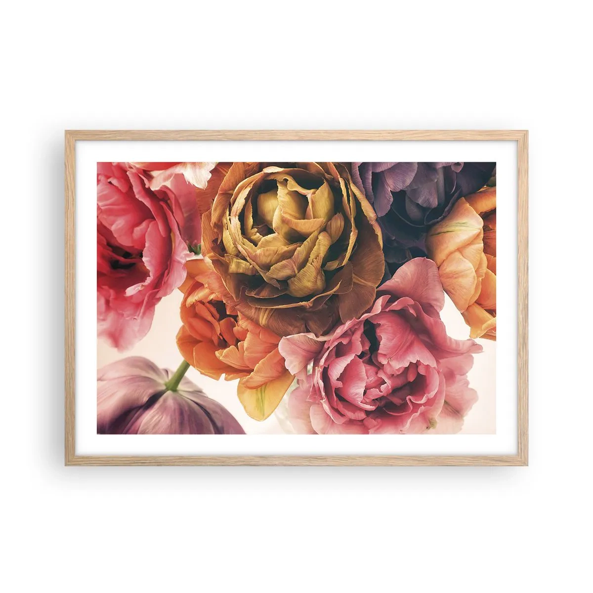 Affisch i ram av ljusek - Livets högtid - 70x50 cm