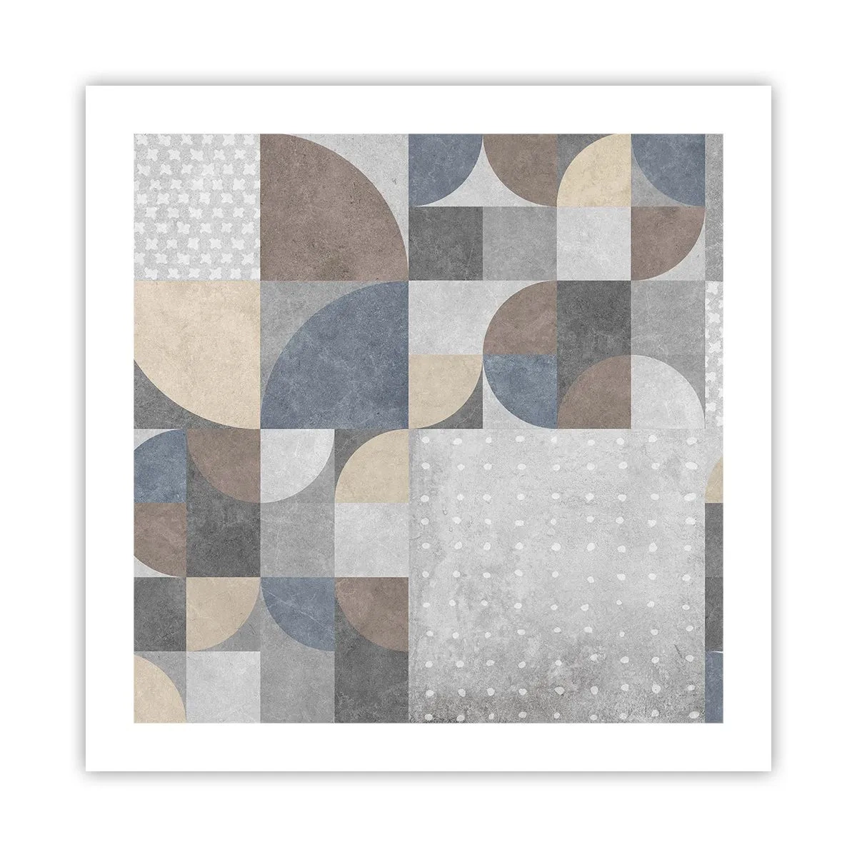 Affisch - Keramisk fantasi - 50x50 cm