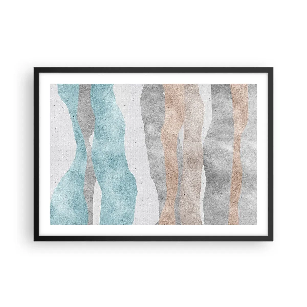 Affisch i svart ram - Närhetsstudie - 70x50 cm