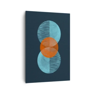 Canvastavla - Bild på duk - Symmetrisk komposition - 70x100 cm