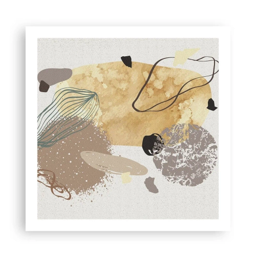 Affisch - Olika former - 60x60 cm