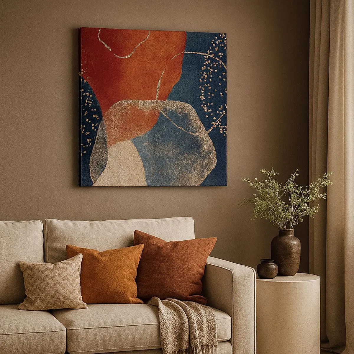 Canvastavla - Bild på duk - Existensens lätthet - 30x30 cm