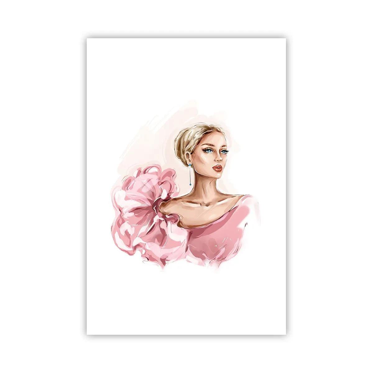 Affisch - Som målad... - 61x91 cm