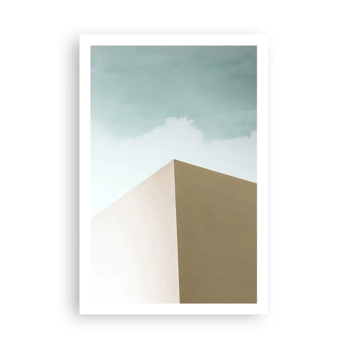 Affisch - Geometri av en solig sommar - 61x91 cm