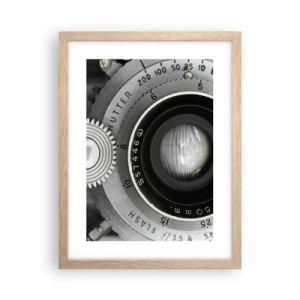 Affisch i ram av ljusek - En berättelse om Hollywood - 30x40 cm