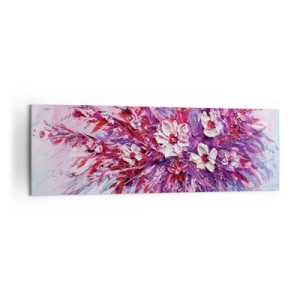 Canvastavla - Bild på duk - Oskuld och passion  - 160x50 cm