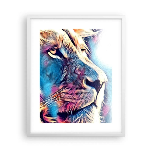 Affisch i vit ram - Naturens klokhet - 40x50 cm