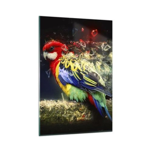 Glastavla - Bild på glas - Skenets bud - 80x120 cm