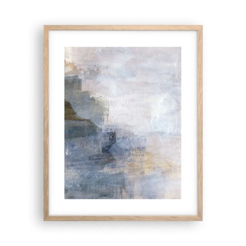 Affisch i ram av ljusek - Färgernas toner och ackord - 40x50 cm