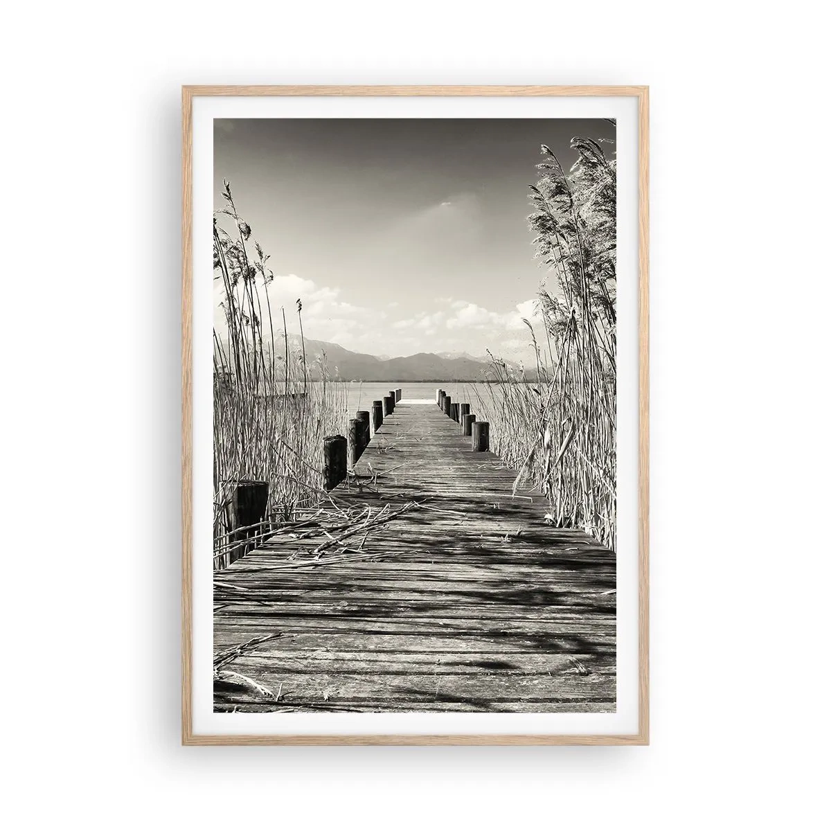 Affisch i ram av ljusek - I gräsets fristad - 70x100 cm