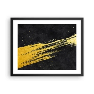 Affisch i svart ram - Hoppa in i hyperrymden - 50x40 cm