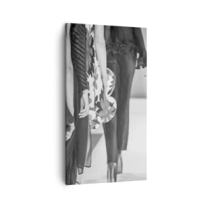 Canvastavla - Bild på duk - En elegant parad - 45x80 cm