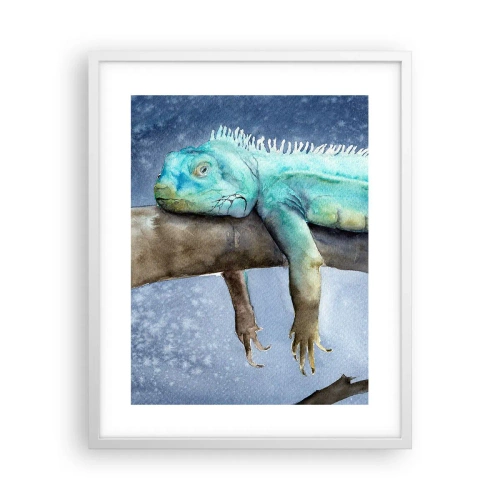 Affisch i vit ram - Det är bra! - 40x50 cm