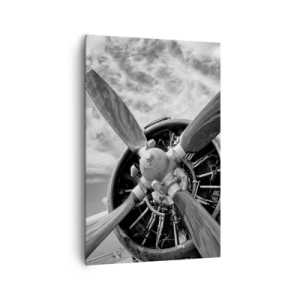 Canvastavla - Bild på duk - Luftrummets härskare - 80x120 cm