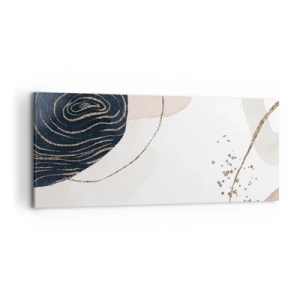 Canvastavla - Bild på duk - Allt flyter - 120x50 cm