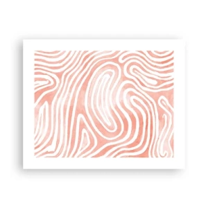 Affisch - I en labyrint av koraller - 50x40 cm