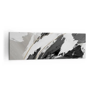 Canvastavla - Bild på duk - Storslagen abstraktion - 160x50 cm