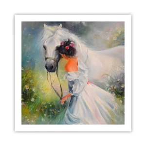 Affisch - Ur en vacker dröm - 60x60 cm