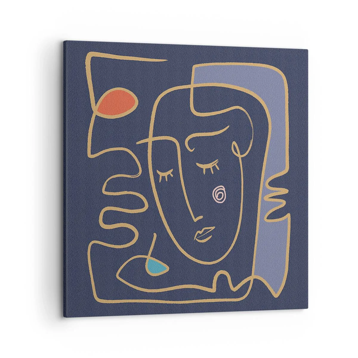 Canvastavla - Bild på duk - I drömmarnas värld - 50x50 cm