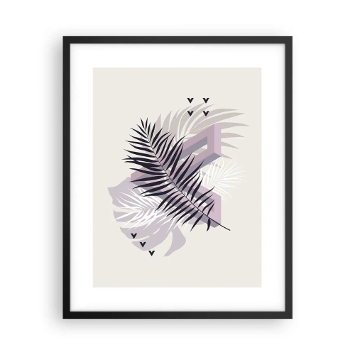 Affisch i svart ram - Skuggans skugga - 40x50 cm