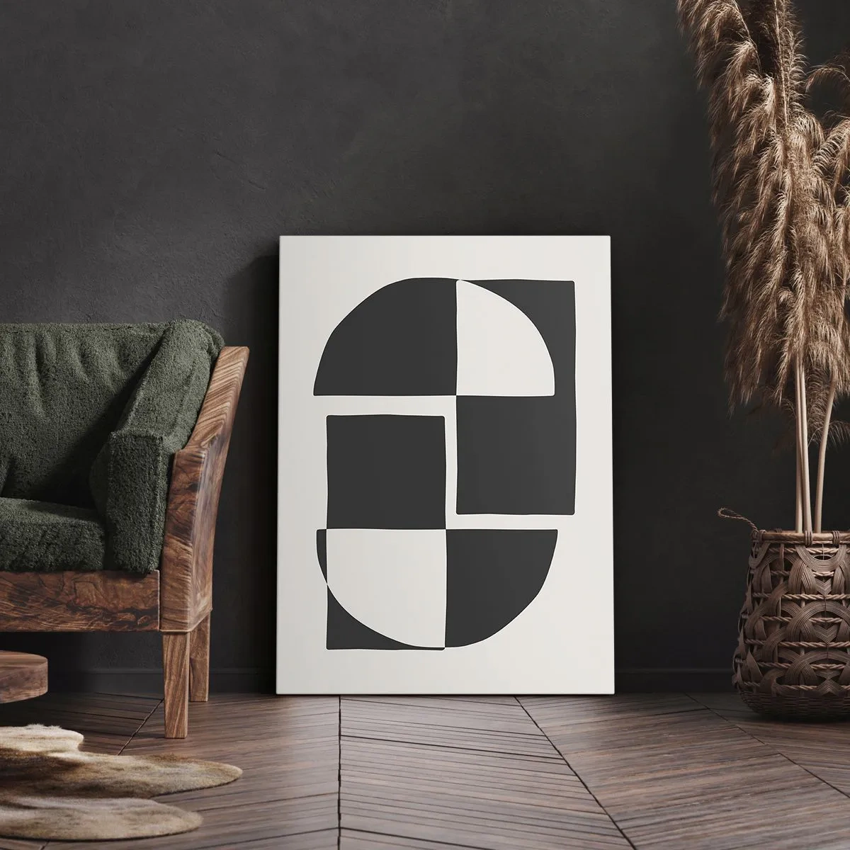 Canvastavla - Bild på duk - Antites – syntes - 50x70 cm