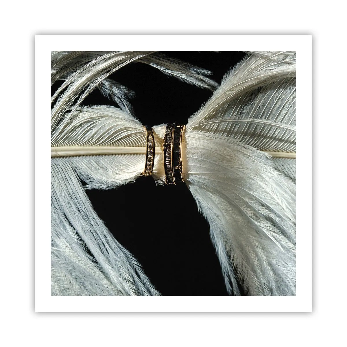 Affisch - ...och jag lämnar inte dig… - 60x60 cm