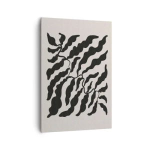 Canvastavla - Bild på duk - Kvadratens natur - 70x100 cm