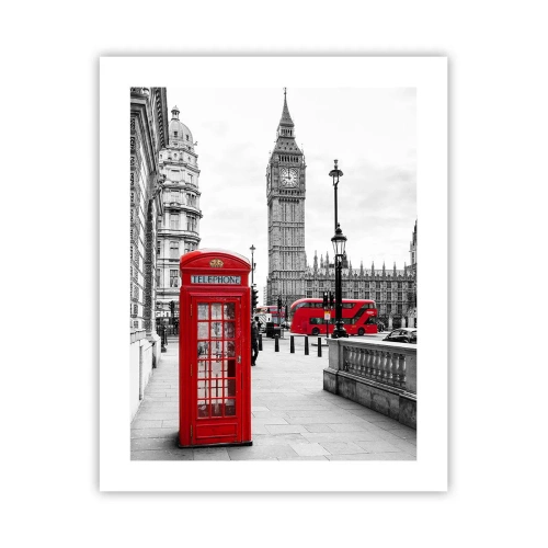 Affisch - London utan tvekan - 40x50 cm