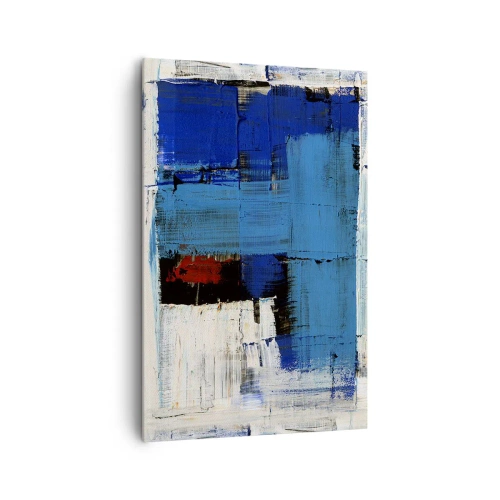 Canvastavla - Bild på duk - Det blåas hemlighet - 80x120 cm