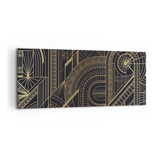 Canvastavla - Bild på duk - Koncept, idéer, planer - 100x40 cm