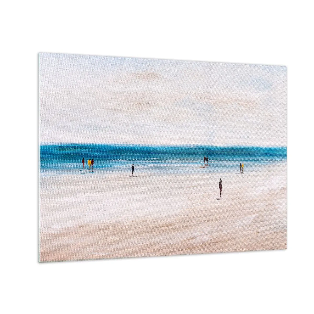 Glastavla - Bild på glas - Ett naturligt behov - 70x50 cm