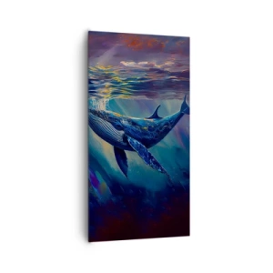 Canvastavla - Bild på duk - Välkommen till min värld - 65x120 cm