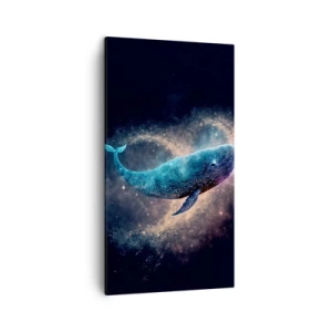 Canvastavla - Bild på duk - Det finns en värld... - 45x80 cm