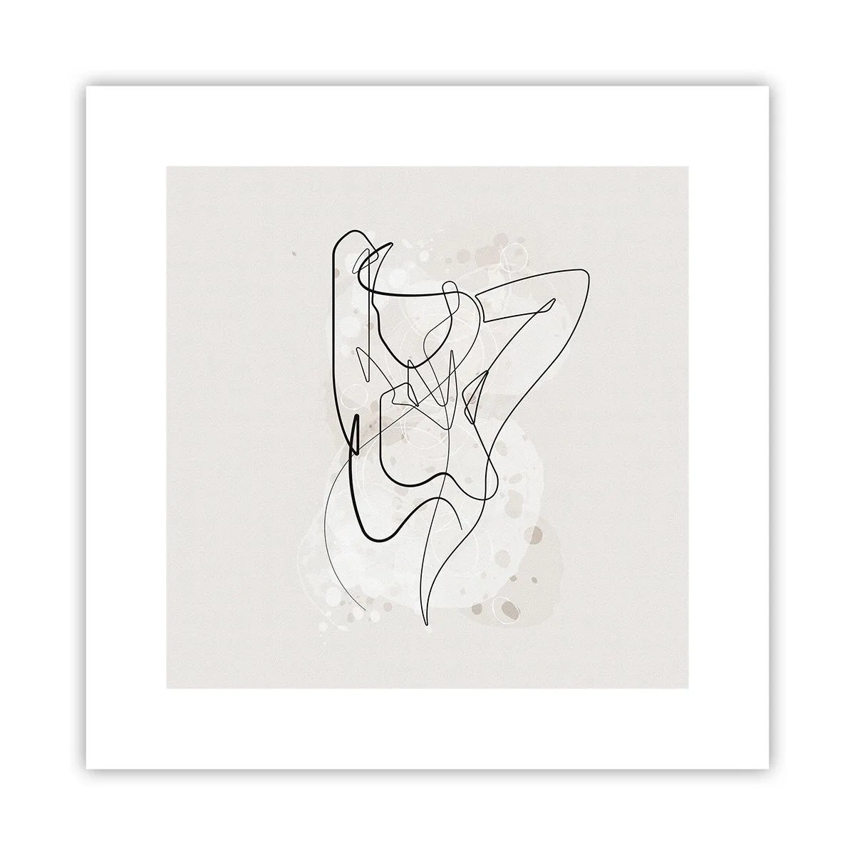 Affisch - Konsten att förföra - 30x30 cm