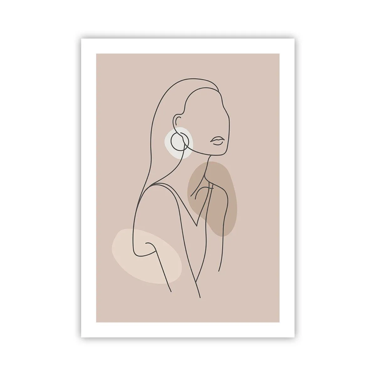 Affisch - Flickaktighetens ikon - 50x70 cm