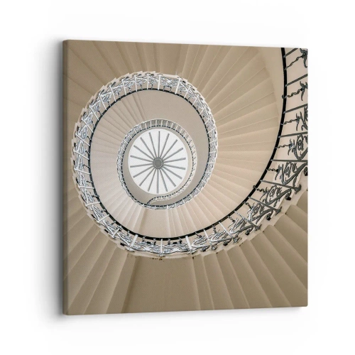 Canvastavla - Bild på duk - I musslans mitt - 30x30 cm