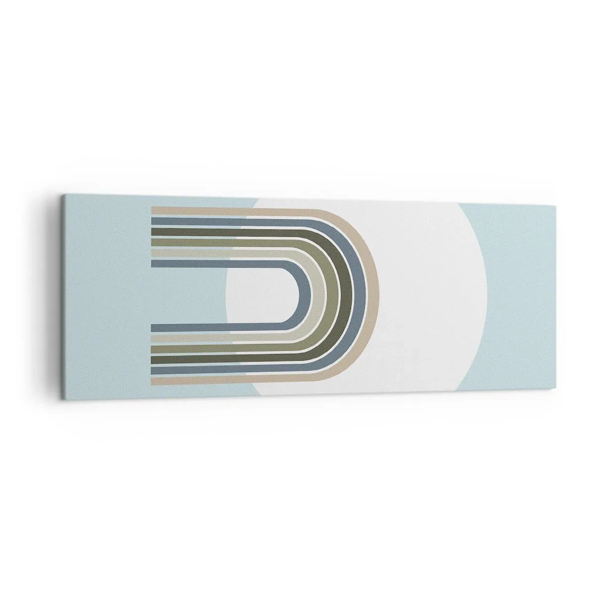 Canvastavla - Bild på duk - Ostoppad attraktionskraft - 140x50 cm