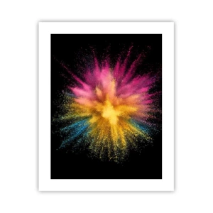 Affisch - Färgerna föds  - 40x50 cm