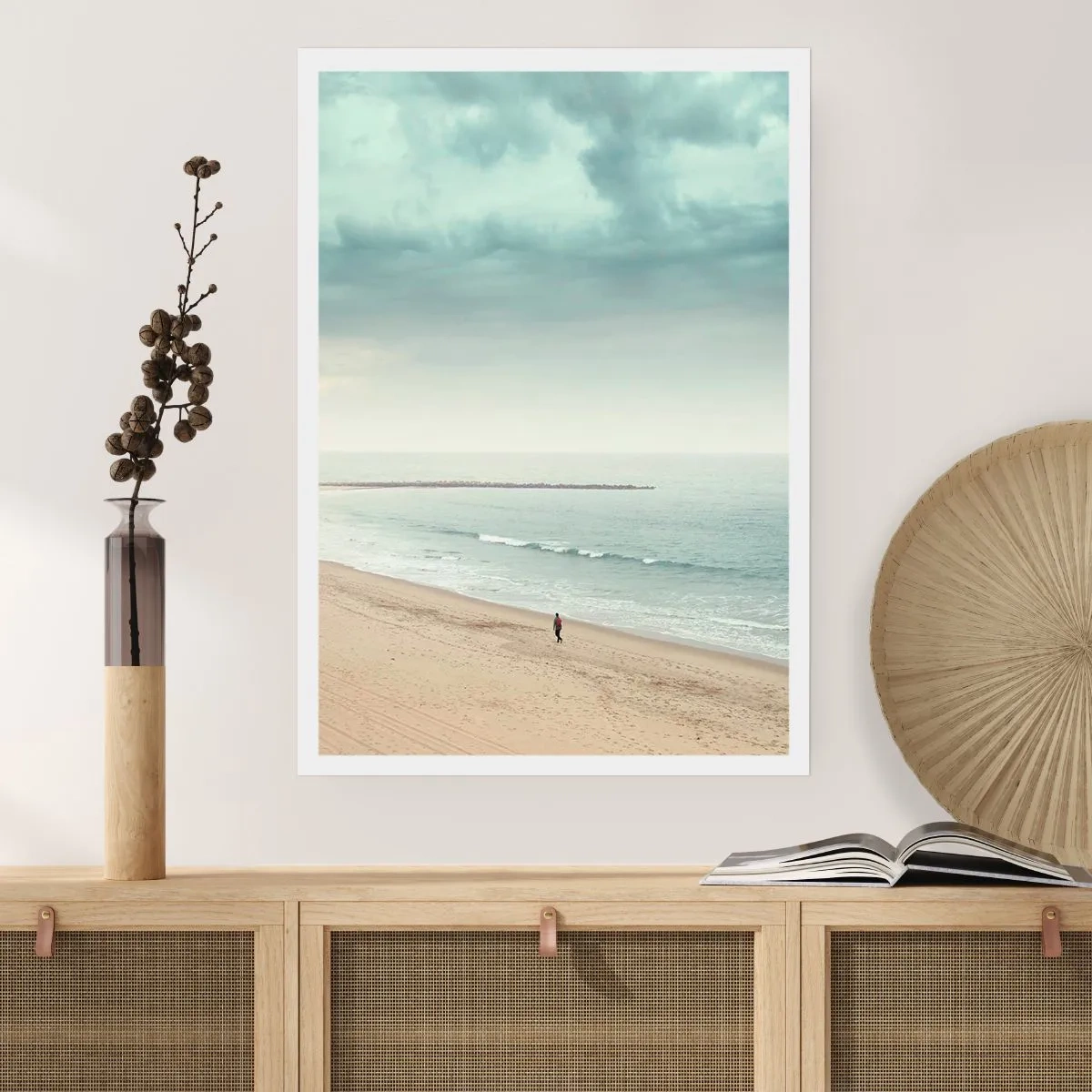 Affisch - På jakt efter frid - 70x100 cm