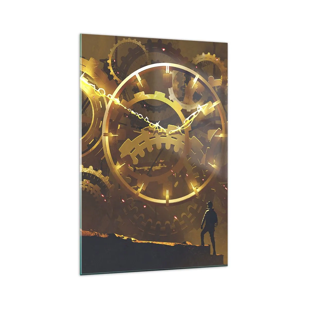 Glastavla - Bild på glas - Hos tidens källor - 70x100 cm