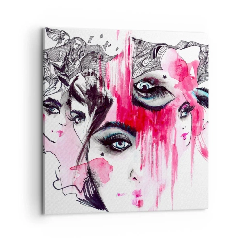 Canvastavla - Bild på duk - , - 50x50 cm
