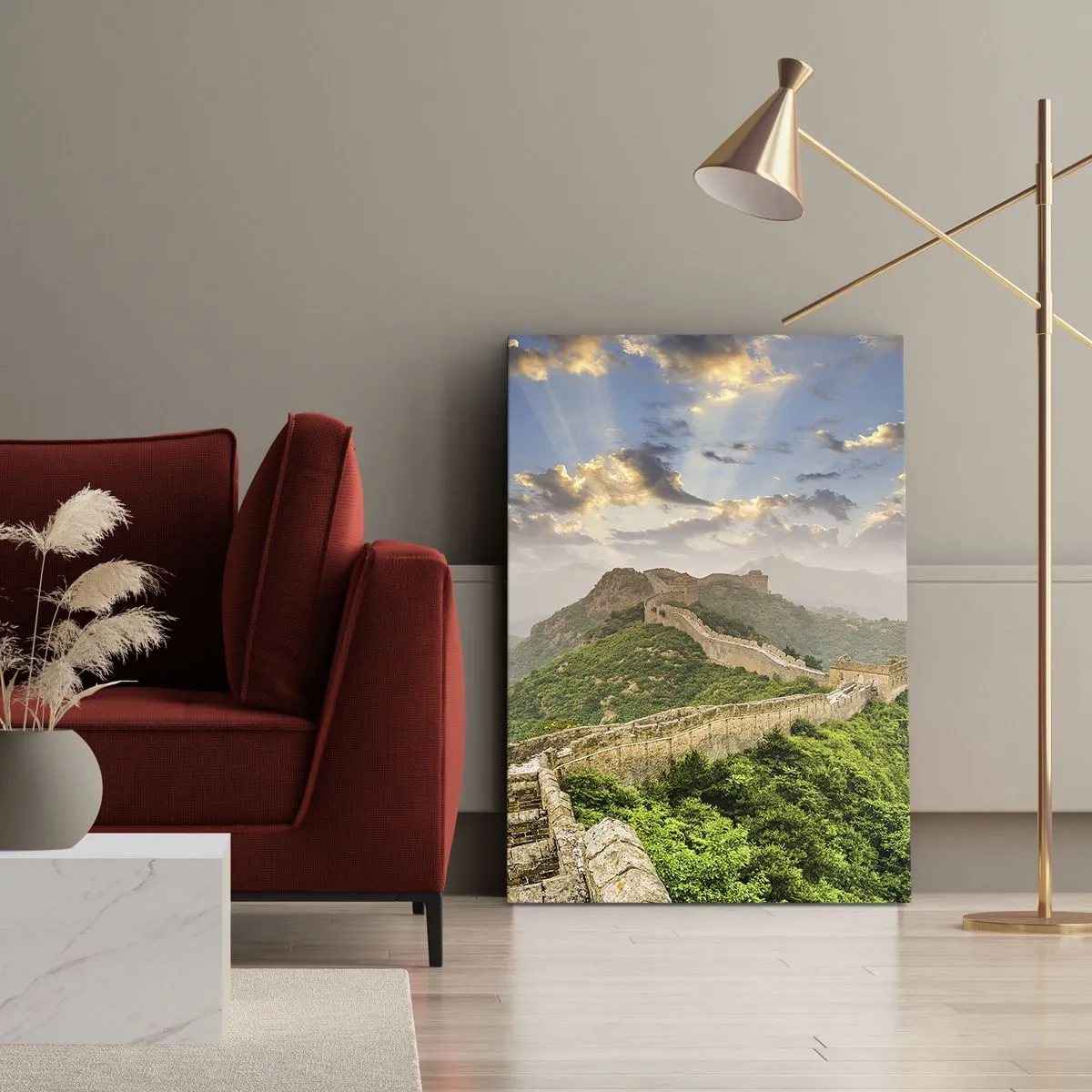 Canvastavla - Bild på duk - Tidlös storhet - 50x70 cm